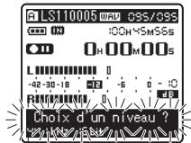 OLYMPUS LS-11 - Appuyez sur la touche REC ● et préparez-vous à enregistrer. - 1