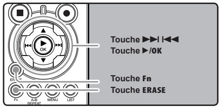 OLYMPUS LS-11 - Réglage d'une marque index ou d'une marque temp - 1