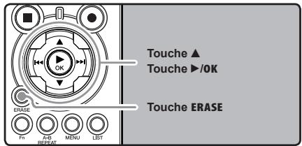 OLYMPUS LS-11 - Partiellement supprimer un fichier - 1