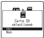 OLYMPUS LS-11 - Insertion d'une carte - 6