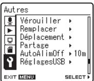 OLYMPUS LS-11 - Réorganisation des fichiers [remplacer] - 2