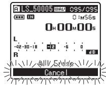 OLYMPUS LS-5 - Erase All Files from a Folder - 2