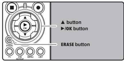 OLYMPUS LS-5 - Partially erase a file - 1