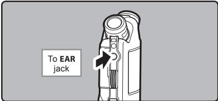 OLYMPUS LS-5 - Playback Through Earphone - 1