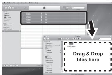 OLYMPUS LS-5 - Transferring Music File to the Recorder - 2