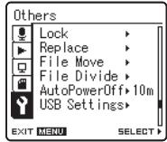 OLYMPUS LS-5 - Moving Files [File Move] - 3