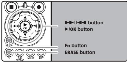 OLYMPUS LS-5 - Setting an index mark or a temp mark - 1