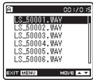 OLYMPUS LS-5 - Rearranging files [Replace] - 5