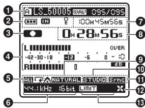 OLYMPUS LS-5 - File Display - 1