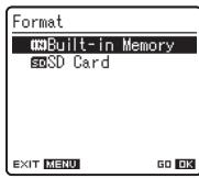 OLYMPUS LS-5 - Formatting the Recorder [Format] - 5