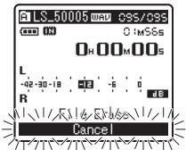 OLYMPUS LS-5 - Erasing One File at a Time - 2