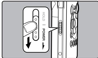 OLYMPUS LS-5 - Inserting Batteries - 4