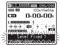 OLYMPUS LS-5 - Press the REC button and prepare to record. - 1