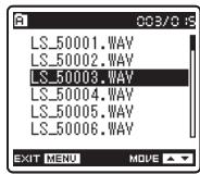 OLYMPUS LS-5 - Rearranging files [Replace] - 6