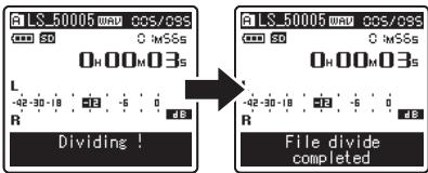 OLYMPUS LS-5 - Press the /0K or button. - 1