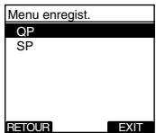 OLYMPUS DS-3400 - Apprentissage de l'utilisation des menus - 5