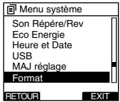 OLYMPUS DS-3400 - Formatage de la carte (Format) - 2