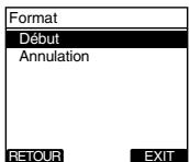 OLYMPUS DS-3400 - Formatage de la carte (Format) - 3