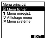 OLYMPUS DS-3400 - Apprentissage de l'utilisation des menus - 2