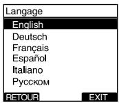 OLYMPUS DS-3400 - Langage (Langage) - 3