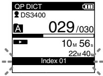 OLYMPUS DS-3400 - Repérage d'une marque index - 1