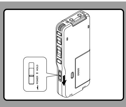 OLYMPUS DS-3400 - Couper l'alimentation - 1