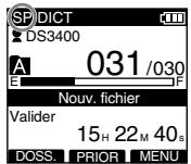 OLYMPUS DS-3400 - Modes d'enregistrements (Mode Enregist.) - 5