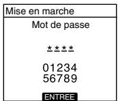 OLYMPUS DS-3400 - Déverrouillage de l'enregistreur à l'aide d'un mot de passe - 3