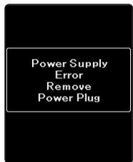 OLYMPUS DS-3500 - Detecting abnormal voltage - 1