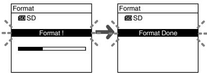 OLYMPUS DS-5000 - Formatting the Card (Format) - 7