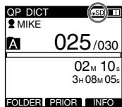 OLYMPUS DS-5000 - Setting Recording Destination (Card Select) - 5