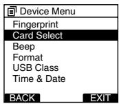 OLYMPUS DS-5000 - Setting Recording Destination (Card Select) - 2