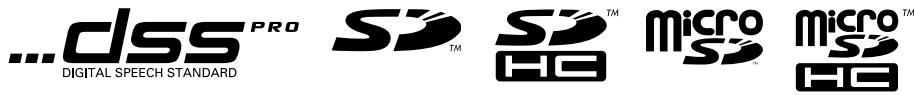 OLYMPUS DS-5000 - Trademarks - 1