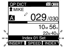 OLYMPUS DS-5000 - Setting an Index Mark - 1