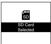 OLYMPUS DS-5000 - When Inserting a Card - 1
