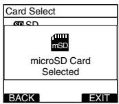 OLYMPUS DS-5000 - Setting Recording Destination (Card Select) - 4