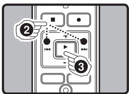 OLYMPUS VN-3500PC - ◆ Basic Operation of the Menu Mode - 2