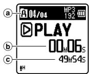 OLYMPUS VN-711PC - Playback - 2