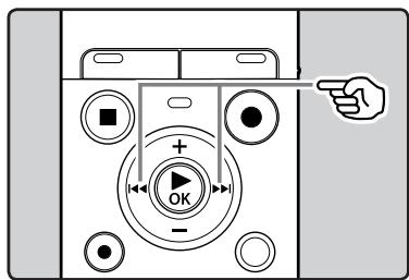 OLYMPUS VN-713PC - Forwarding and Rewinding - 1