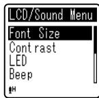 OLYMPUS VN-713PC - Press the + or - button to move to the item you want to set. - 1