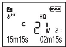 OLYMPUS VN-7800PC - ◆ How to begin segment repeat playback (For VN-7800PC/VN-6500PC only) - 4