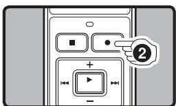 OLYMPUS VN-7800PC - ① Press the FOLDER/INDEX button to select the desired folder. - 2