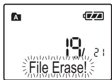OLYMPUS VN-7800PC - ◆ Erasing One File at a Time - 6