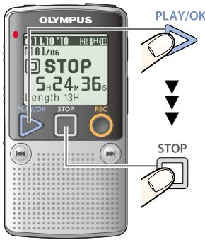 OLYMPUS DP-20, DP-211 - Playback - 1