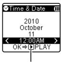 OLYMPUS DP-20, DP-211 - Setting time and date - 3