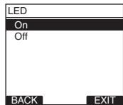 OLYMPUS DS-2500,  DS 2500 - Press the + or - button to select [0n] or [Off]. - 1
