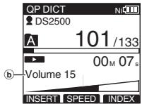 OLYMPUS DS-2500,  DS 2500 - Press the STOP button at any point you want to stop the playback. - 2
