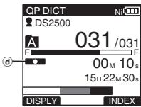 OLYMPUS DS-2500,  DS 2500 - Press the REC button to start recording. - 1