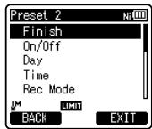 OLYMPUS LS-3,  LS-100,  LS-12,  LS-14,  LS-20,  LS-20M,  LS-3,  LS-5 - [MicSense] setting: - 1