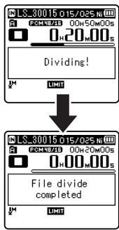 OLYMPUS LS-3,  LS-100,  LS-12,  LS-14,  LS-20,  LS-20M,  LS-3,  LS-5 - Press the OK button. - 1